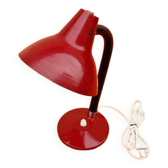 1970s Table or hanging lamp Articulated stem / Adjustable lampshade