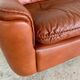 Vintage Danish mid-century cognac leather 2-seater sofa by Sigurd Resell