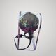 Lampe de table, bureau Gino Sarfatti