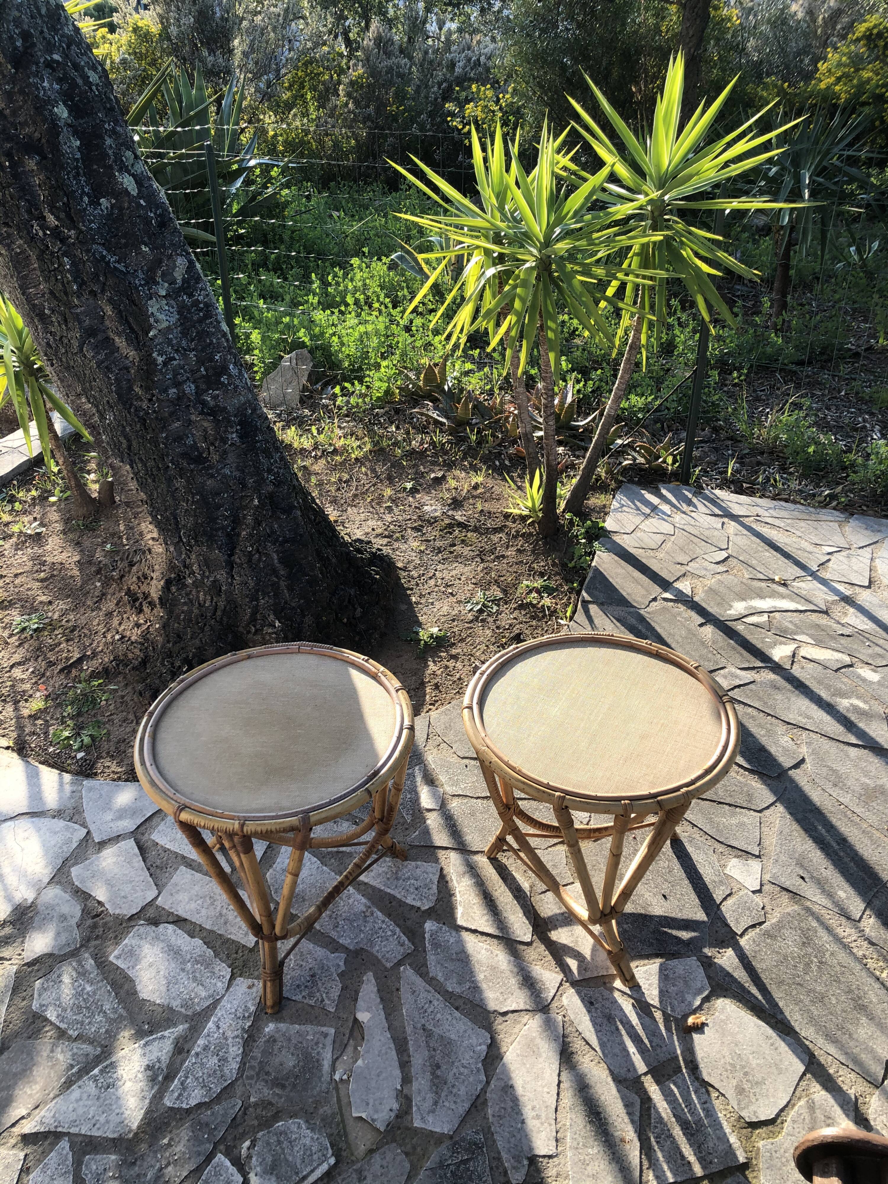 Pair of side tables