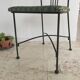 Chaise de jardin en acier et tissu
