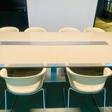 Meeting table + chairs