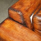 Fendi crocodile-embossed leather canapé, limited edition.