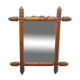 Miroir bambou ancien