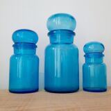 Apothecary glass jar