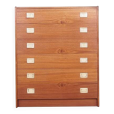 Commode en cerisier, design danois, années 1970, production : Danemark