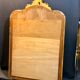 Old mirror gold leaf gilding