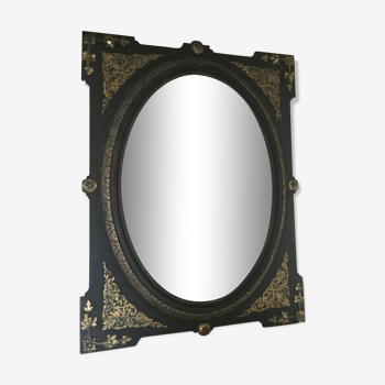 Oval mirror 93x121cm