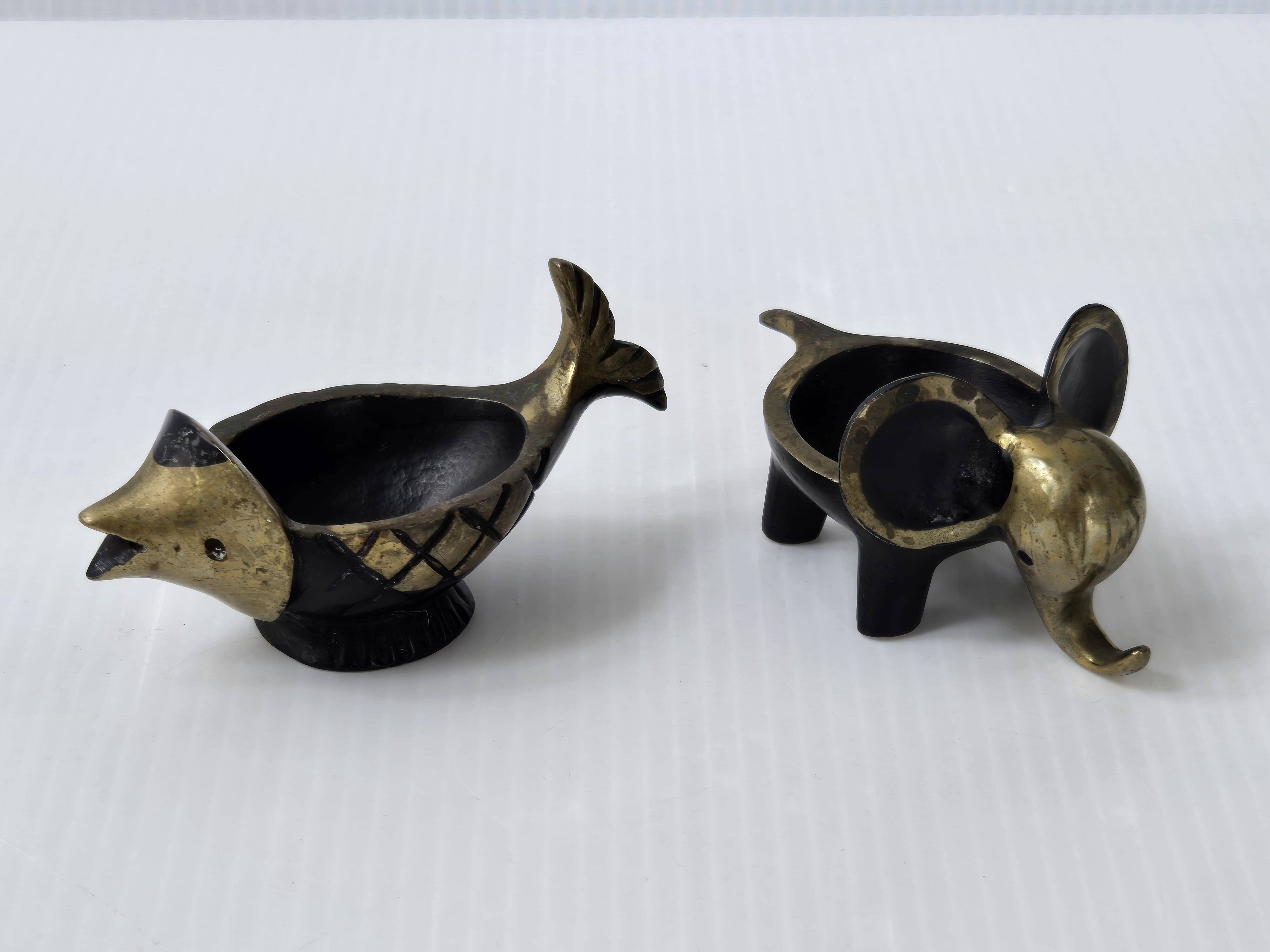 Set of 2 egg cups by Walter Bosse