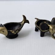 Set of 2 egg cups by Walter Bosse