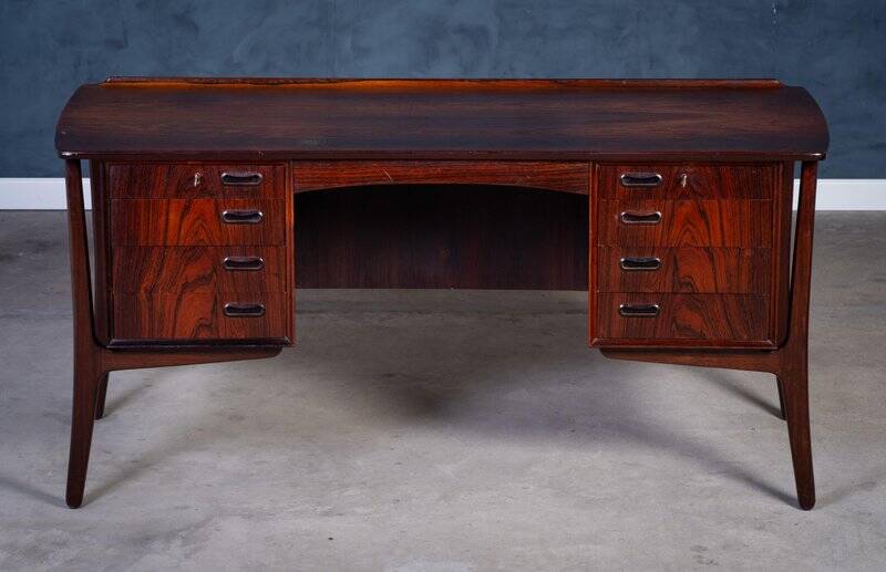 Vintage Desk in Rosewood by Svend Åge Madsen for HP Hansen, 1960s
