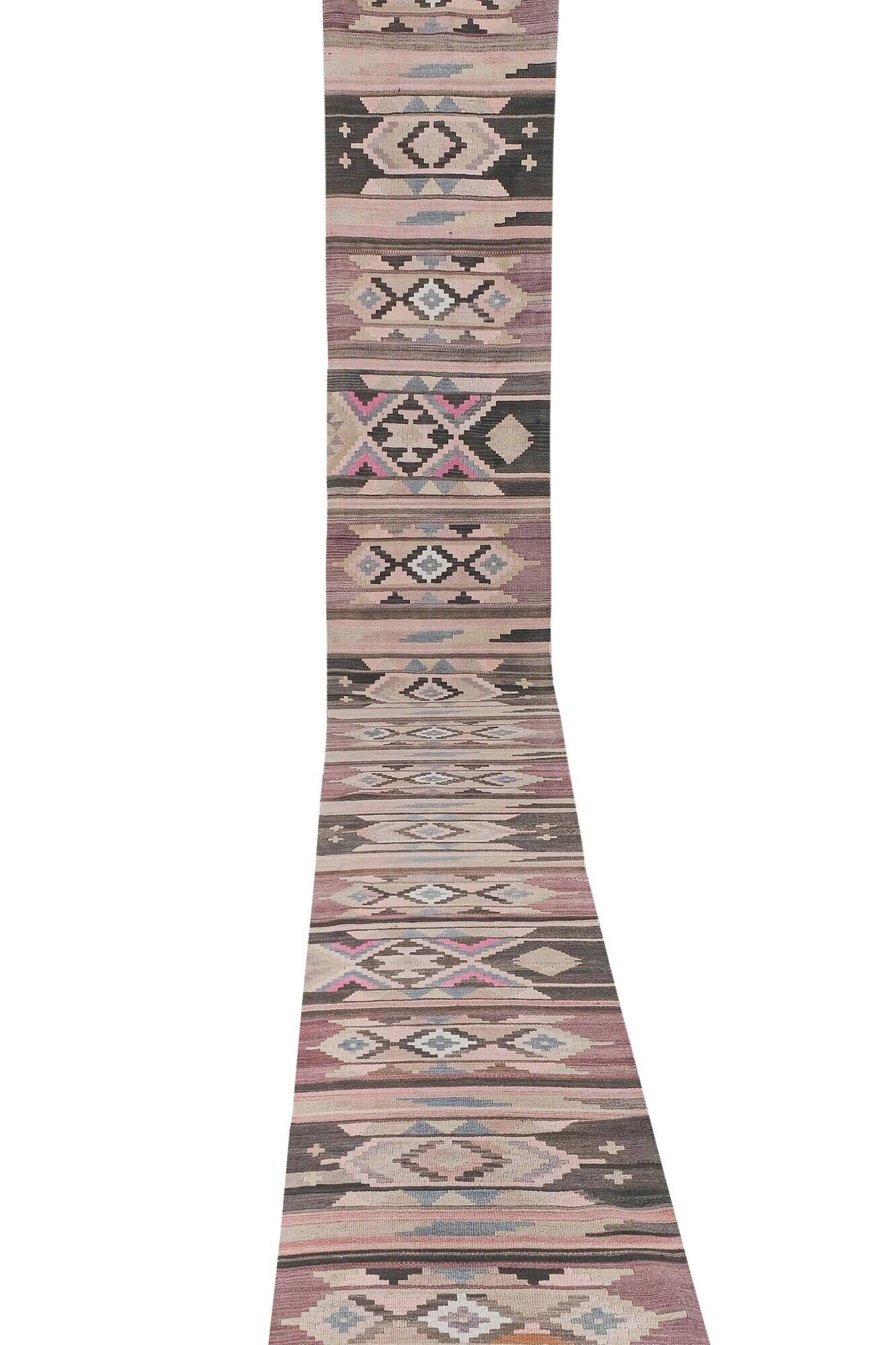 Vintage hand-embroidered textile 81x753 cm