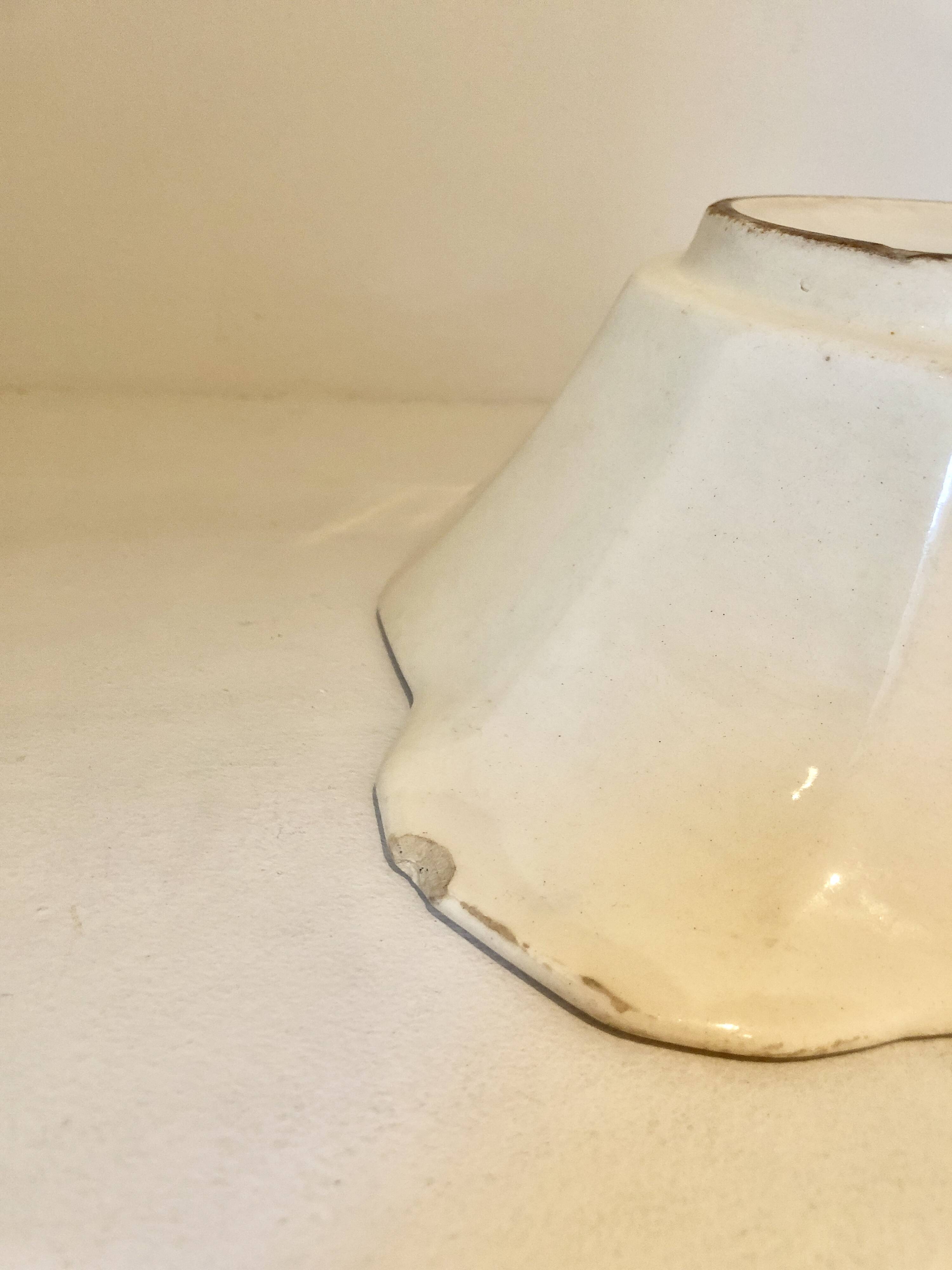 Salad bowl Sarreguemines Digoin 1930s/40s