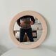 Vintage 70s round mirror Syla style
