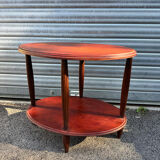 Art Deco coffee table in solid mahogany – 1930s