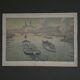 Lithographie sur papier de Chine par Henri Rivière Le Trocadéro