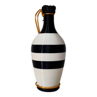 Bouteille scoubidou Viresa 1960