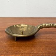 Brutalist Bronze Candle Holder, 1970s