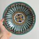 2 plats anciens artisanaux en céramique