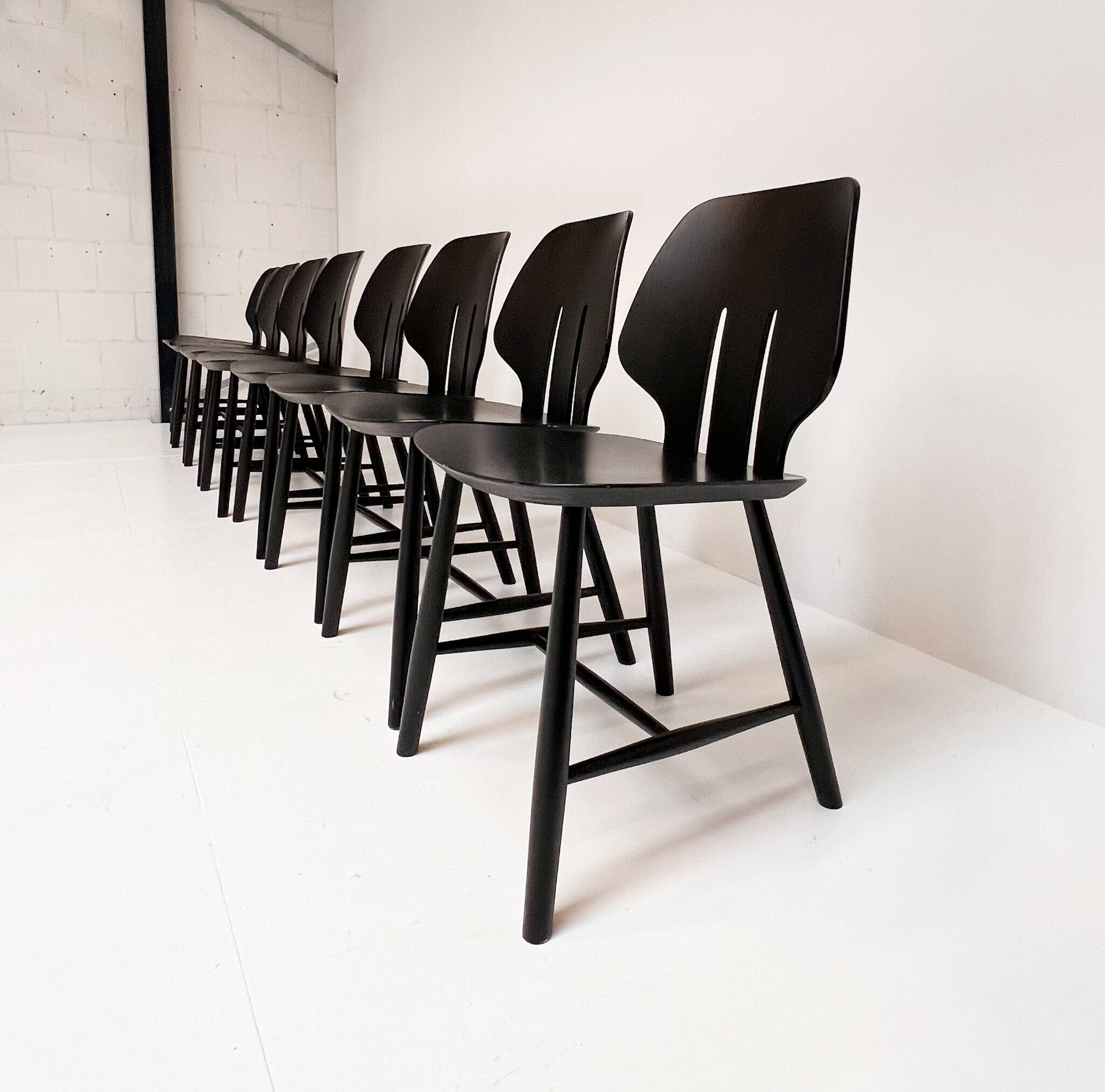 Chaise Ejvind Johansson J67 pour FDB Mobler (à l'unité), années 1970