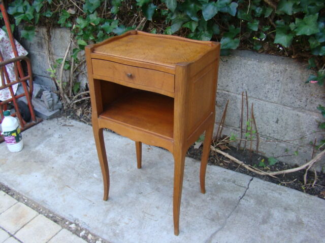Ancient oak bedside