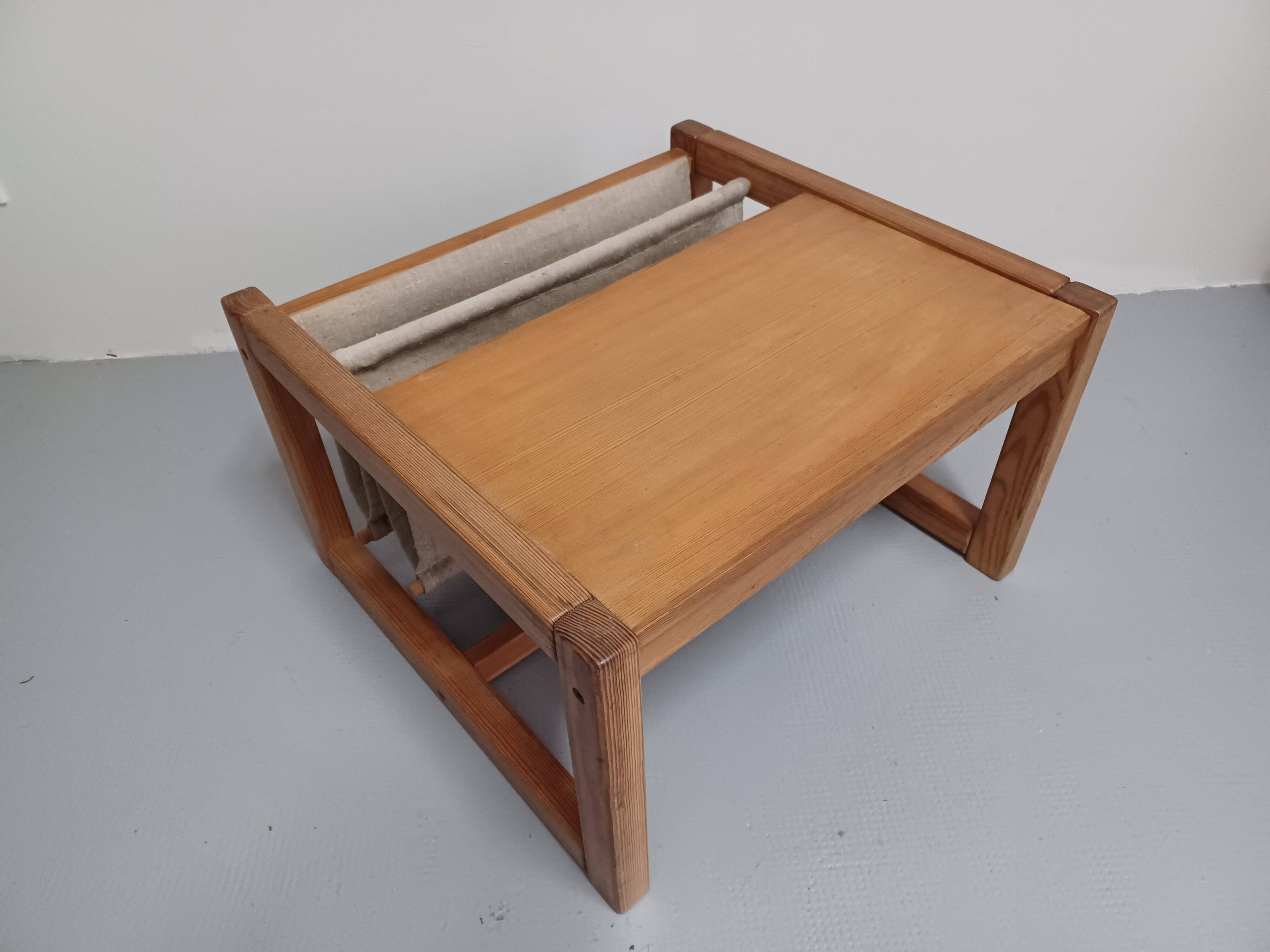 Coffee table, magazine rack, Karin Mobring, Ikea 70's