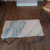 Table basse en marbre vintage