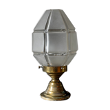 Polished glass ceiling light