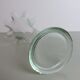 Vase tulipe en verre transparent
