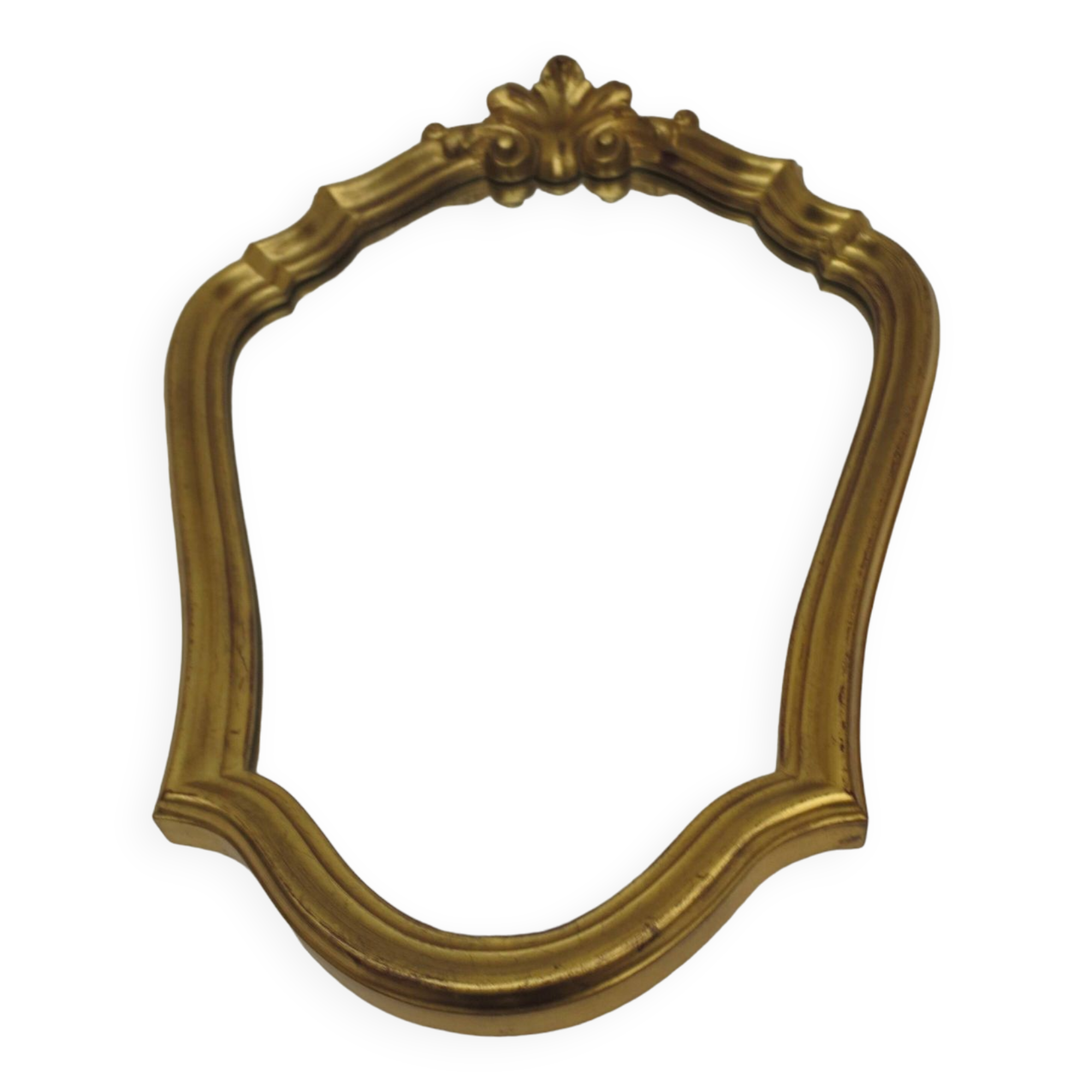 Louis XV style golden tower mirror, medium size