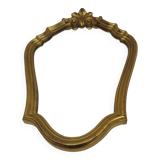 Louis XV style golden tower mirror, medium size