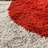 Psychedelic "Rya" carpet from Desso, Netherlands 70s.