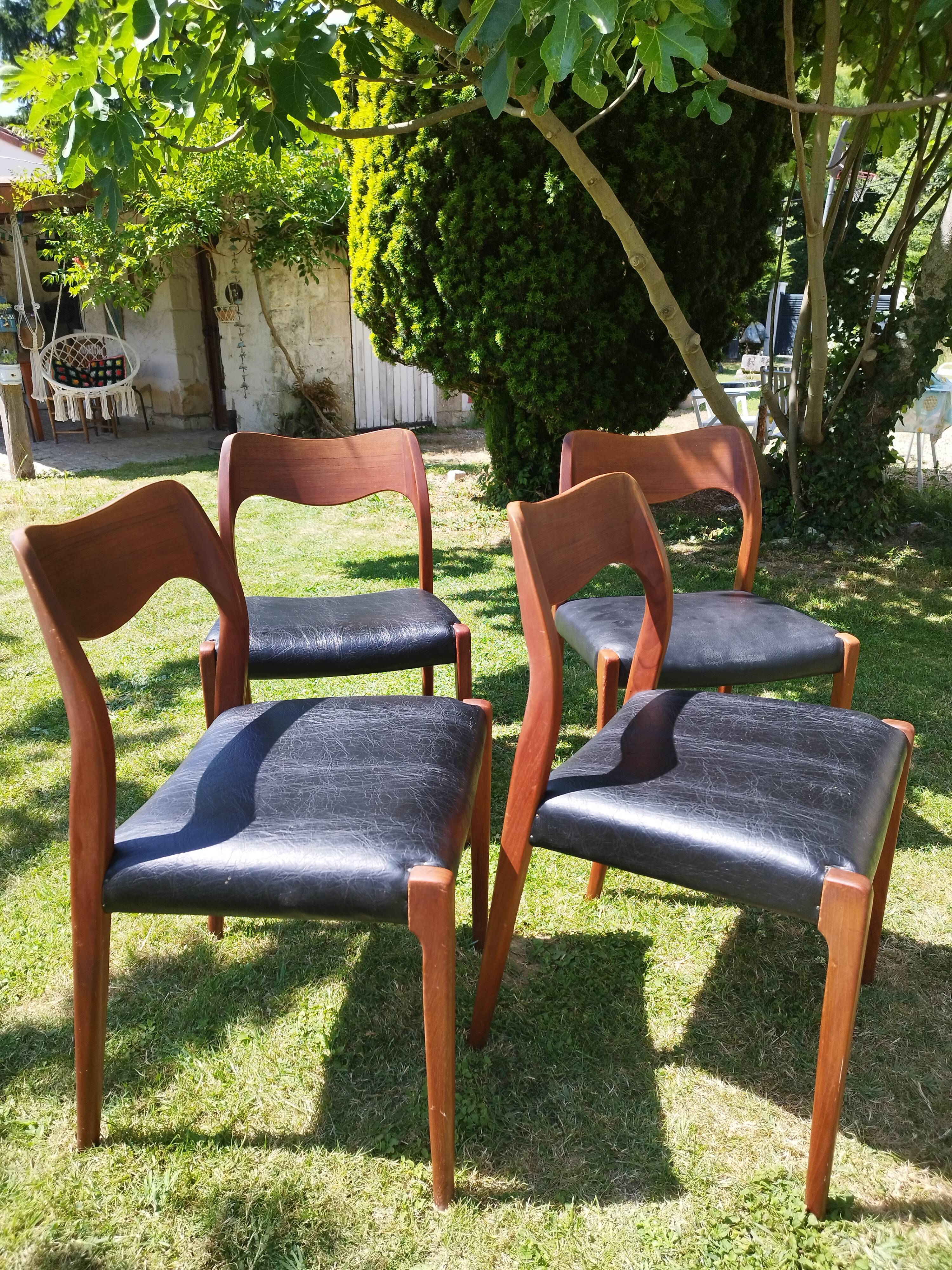 Chaises Niels Otto Moller