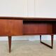 Vintage retro Danish mid-century boomerang desk 1960s