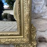 Old gilded mirror Napoleon III style