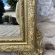 Old gilded mirror Napoleon III style