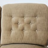 70s two seater sofa in beech