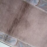 Tapis Vintage Khaden Tibétain en Laine (71cm x 141cm), Années 1970