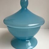 Sky blue opaline box 60s