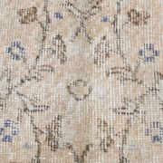 7x10 Vintage Beige Floral Vintage Persian Area Rug, 204x313 Cm