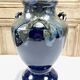 Old large sandstone vase signed Maure Lebret de Ligers Puisaye triple handles