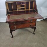 Secretary English chippendale in mahogany, 19th