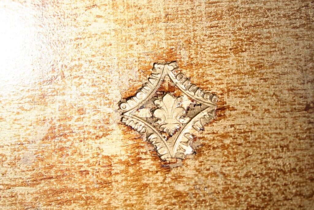 Florentine wooden serving tray