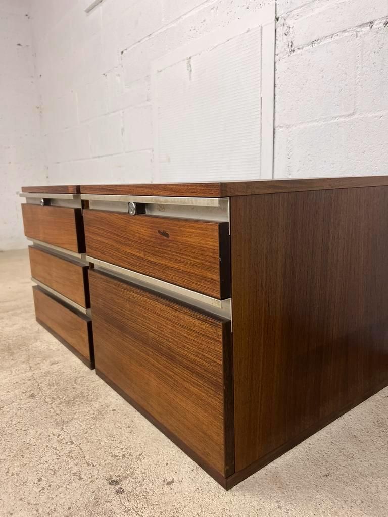 Set of 2 vintage archive drawers