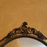 Golden baroque mirror h 68/45l