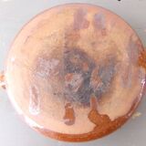 Old dish in glazed terracotta small model
