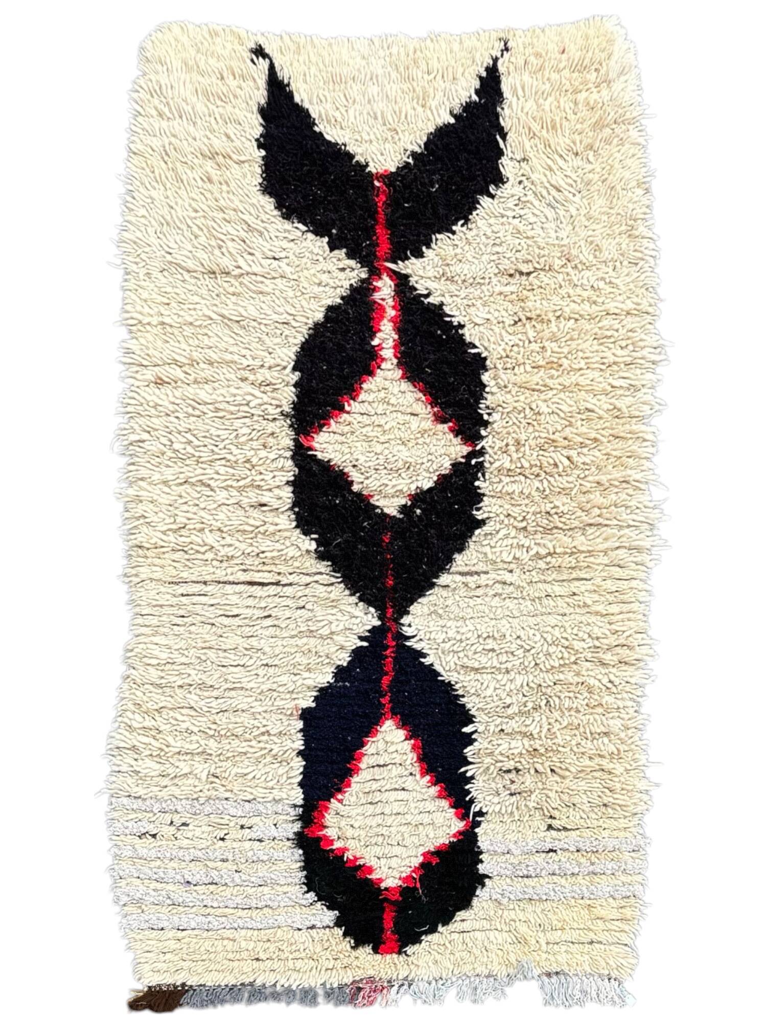Petit tapis berbere beni ouarain