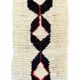 Petit tapis berbere beni ouarain