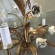 Flower wreath chandelier, 60s