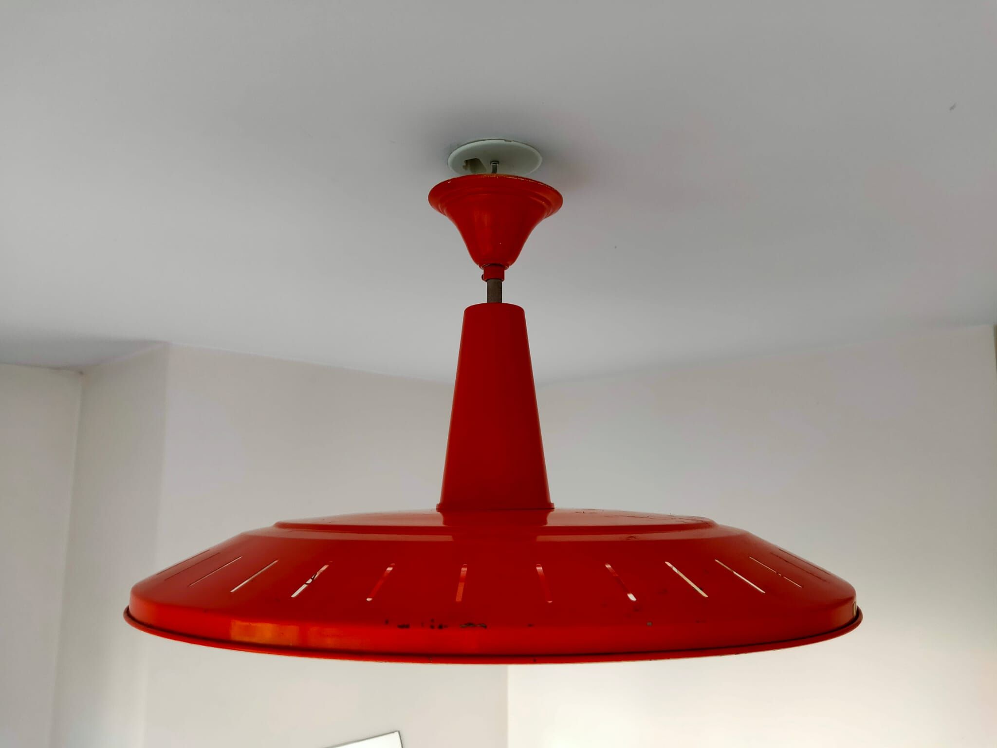 Suspension design vintage Van Haute orange
